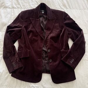 VINTAGE Y2K Body By Victoria Oversized Velvet Blazer
